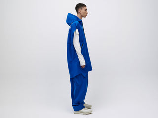 Pipe Hoodie Tank - Blue