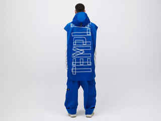 Pipe Hoodie Tank - Blue
