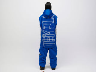 Pipe Hoodie Tank - Blue