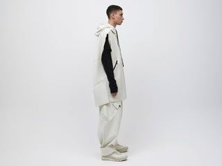 Pipe Hoodie Tank - Vaporous Grey