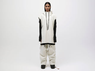 Pipe Hoodie Tank - Vaporous Grey