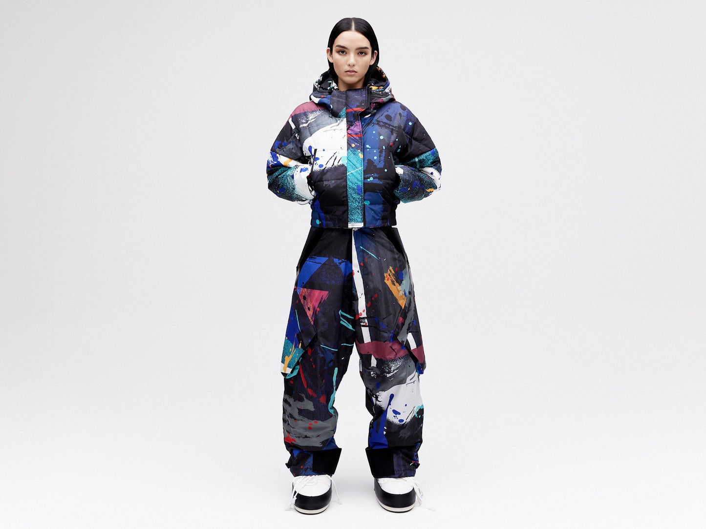 O.S Wadded Cargo Pant - Dark Splatter