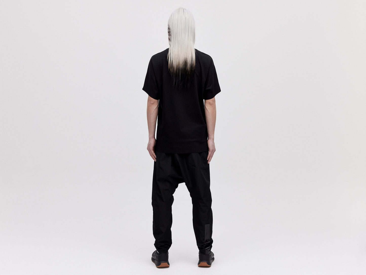 Dropped Crossover Pant - Black