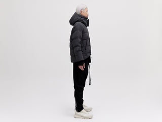 On/Off Hood O.S Down Jacket - Reflective Black