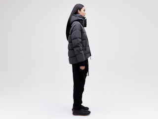 On/Off Hood O.S Down Jacket - Reflective Black