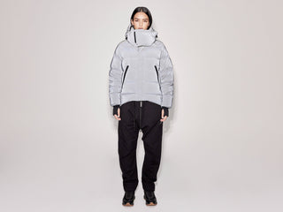 On/Off Hood O.S Down Jacket - Reflective Black