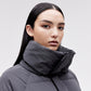 On/Off Hood O.S Down Jacket - Reflective Black