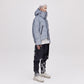 On/Off Hood O.S Down Jacket - Reflective Blue