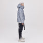 On/Off Hood O.S Down Jacket - Reflective Blue