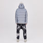 On/Off Hood O.S Down Jacket - Reflective Blue