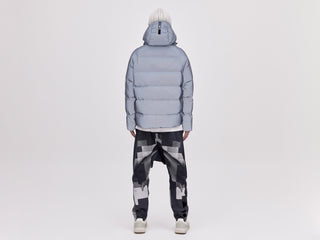 On/Off Hood O.S Down Jacket - Reflective Blue