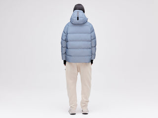 On/Off Hood O.S Down Jacket - Reflective Blue