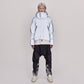On/Off Hood O.S Down Jacket - Reflective Blue