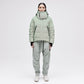 On/Off Hood O.S Down Jacket - Reflective Jade