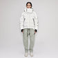 On/Off Hood O.S Down Jacket - Reflective Jade