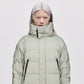 On/Off Hood O.S Down Jacket - Reflective Jade