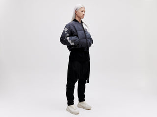 Bomber Down Jacket - Dark Pixel