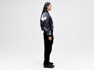 Bomber Down Jacket - Dark Pixel