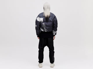 Bomber Down Jacket - Dark Pixel