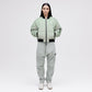 Reflective Bomber Down Jacket - Reflective Jade