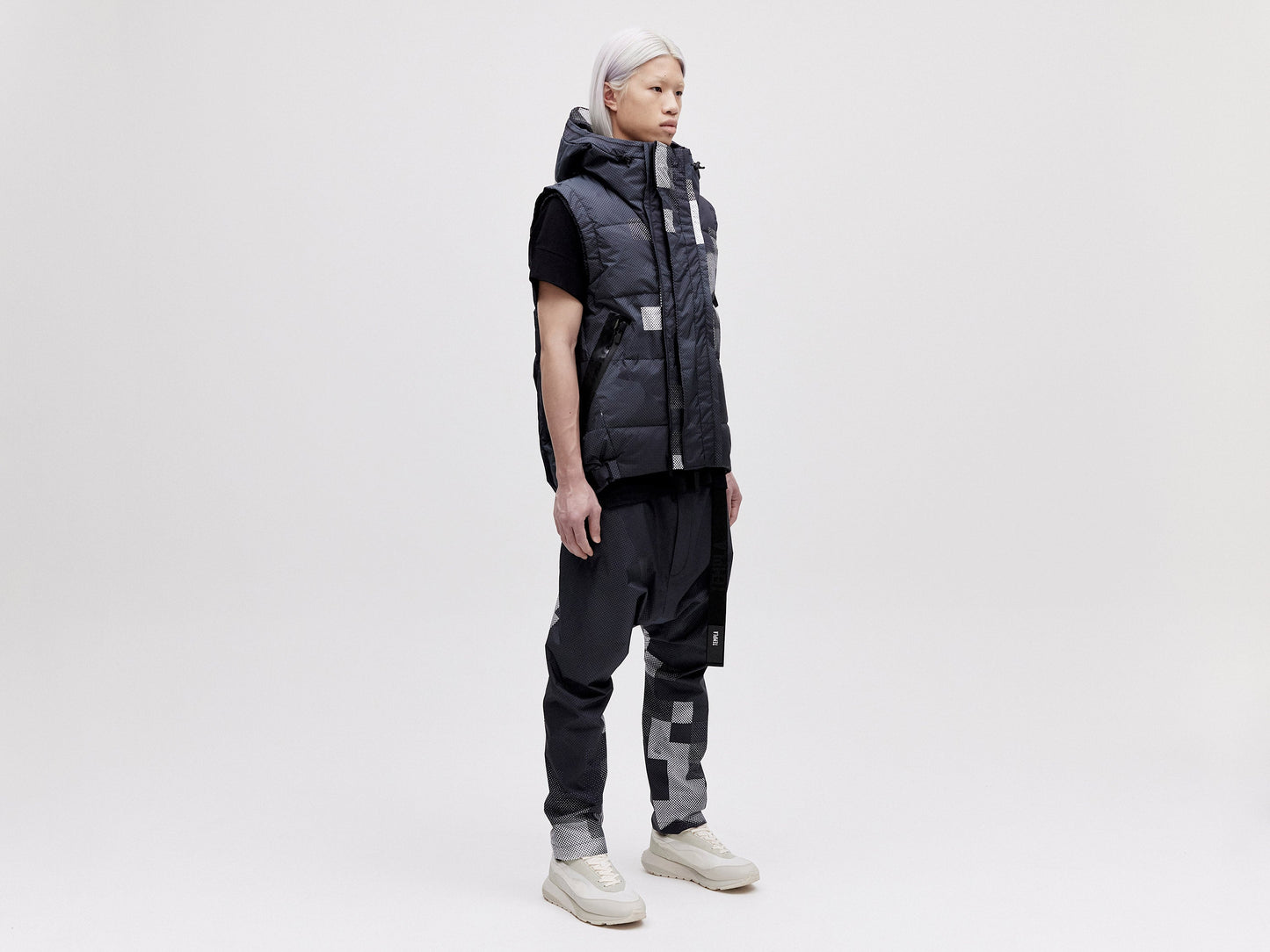 Modular Down Vest - Dark Pixel