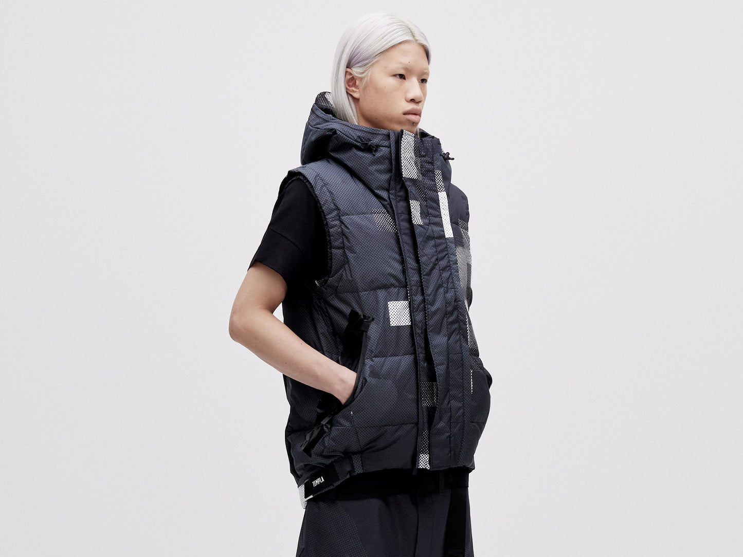Modular Down Vest - Dark Pixel
