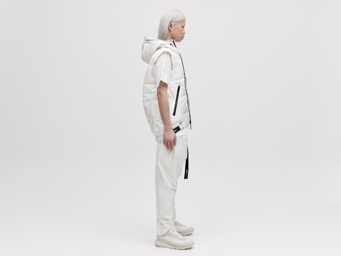 Modular Down Vest - Light Pixel