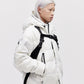 Utility Down Jacket with Backpack - Light Pixel