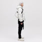Utility Down Jacket with Backpack - Light Pixel