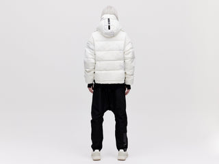 Utility Down Jacket with Backpack - Light Pixel