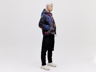 Utility Down Jacket - Dark Splatter