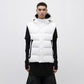 Gloss Down Vest - White