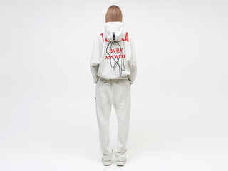 Ria Cropped Hoodie BVBA Antwerp - Vaporous Grey