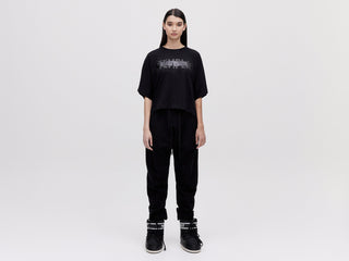 Cropped Tee - Black
