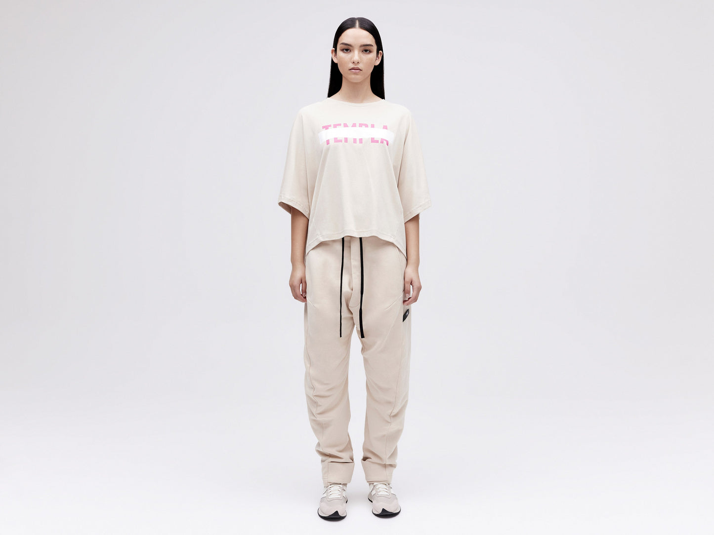 Cropped Tee - Fog