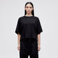 Cropped Tee - Black