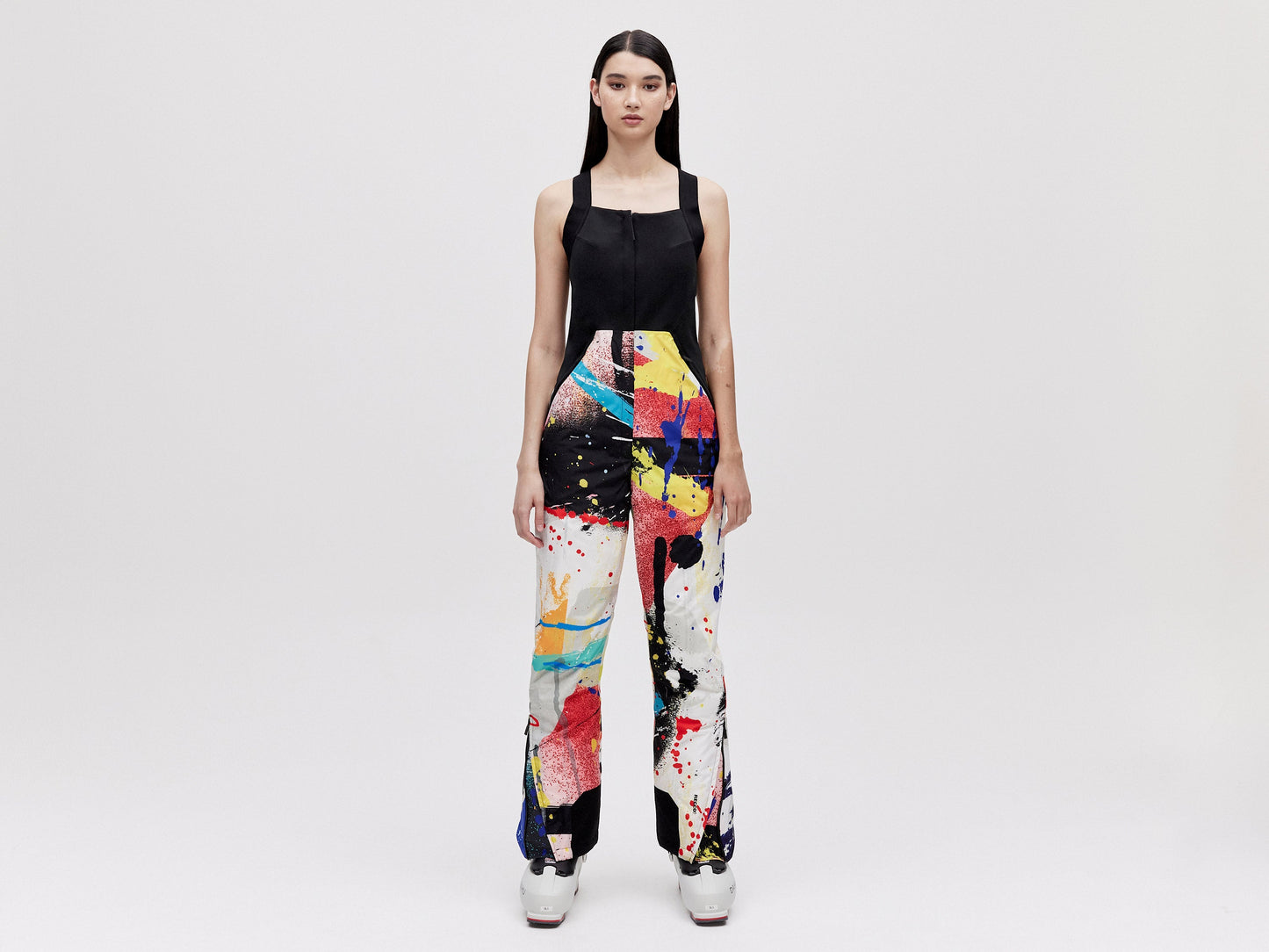 Wadded Salopette - Light Splatter