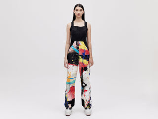 Wadded Salopette - Light Splatter