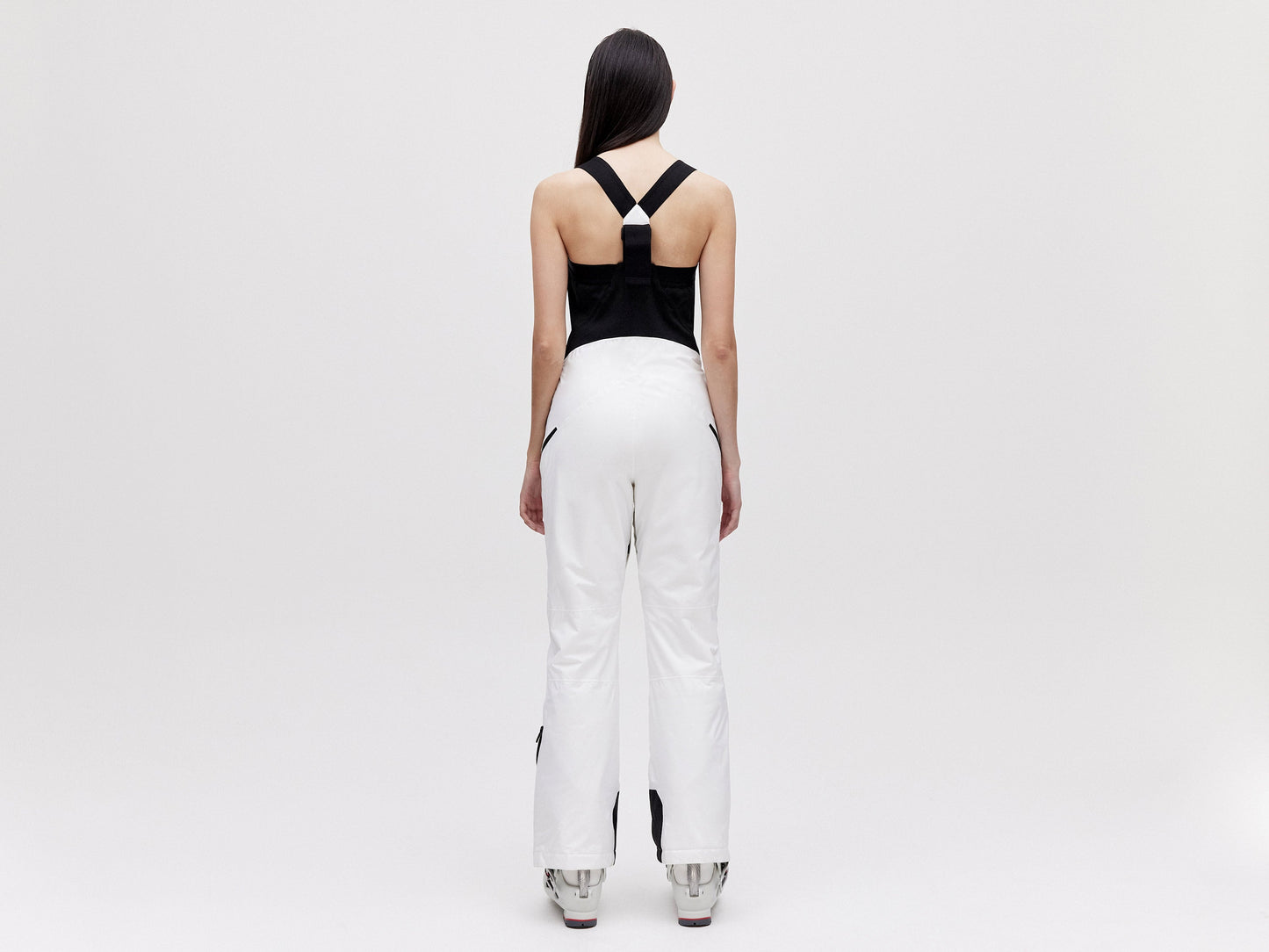 Wadded Salopette - White