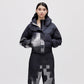 Cropped Down Jacket - Dark Pixel