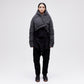 Wrap Down Jacket - Reflective Black