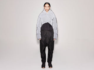 Wrap Down Jacket - Reflective Black