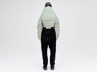Wrap Down Jacket - Reflective Jade