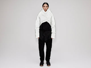 Wrap Down Jacket - Reflective Jade