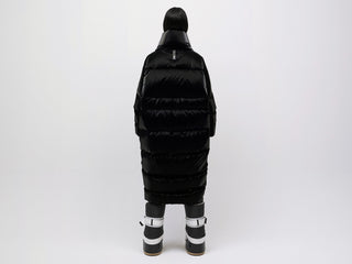 Gloss Down Coat - Black