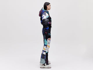 Ski Suit - Dark Splatter
