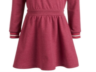 Epic Threads Toddler Girl's Chevron Sweatshirt Dress Red Size 3T