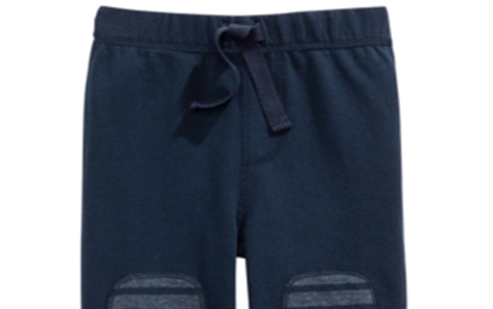 First Impressions Toddler Boy's Knee Patch Pants Blue Size 3T