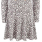 Epic Threads Toddler Girl's Snow Leopard Heart Dress White Size 4T