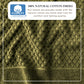Cotton Diamond Waffle Weave Bath Towel Set - Grayson Collection